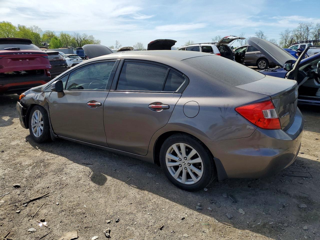 2012 Honda Civic Exl - Фото 2