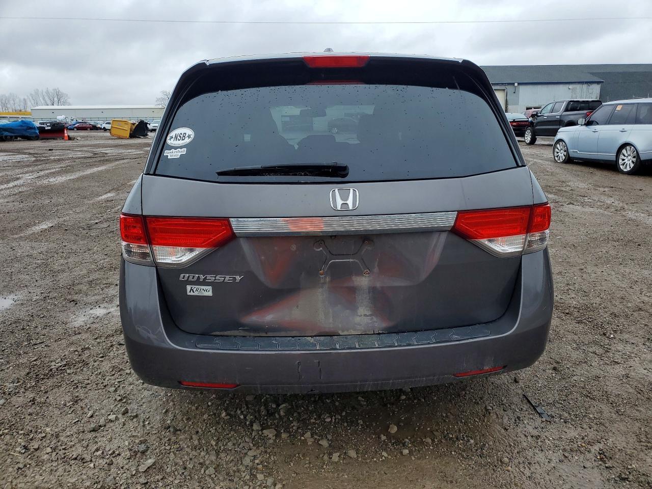 2016 Honda Odyssey Exl - Фото 6