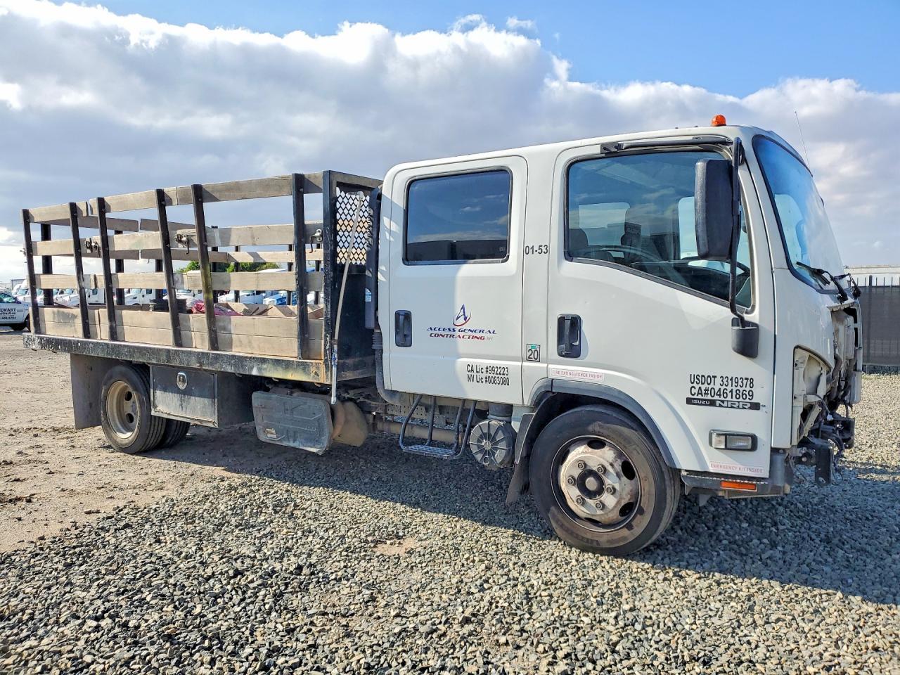 2021 Isuzu Nrr - Flatbed ** R & D * Pri Fleet ** - Image 4