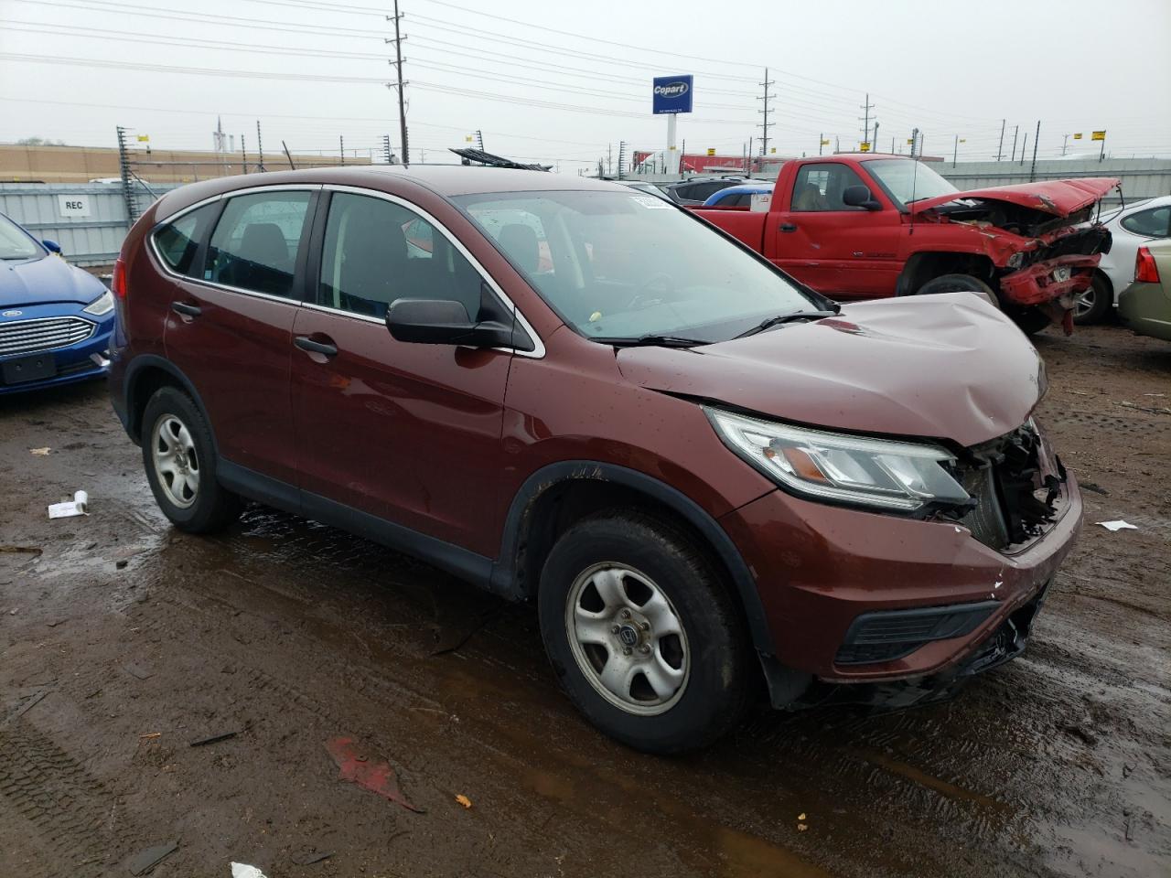 2015 Honda Cr-V Lx - Фото 4