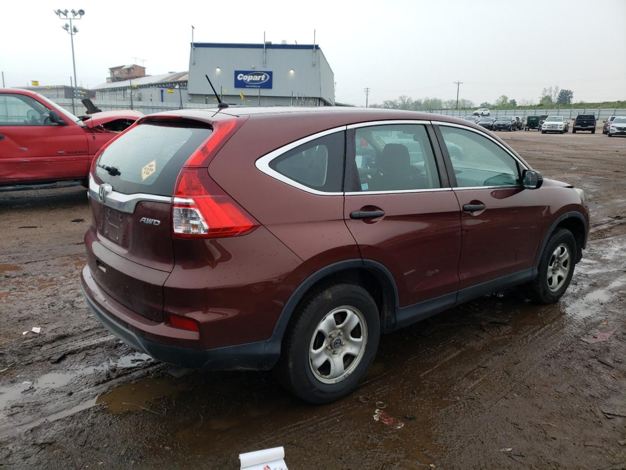 2015 Honda Cr-V Lx - Фото 3