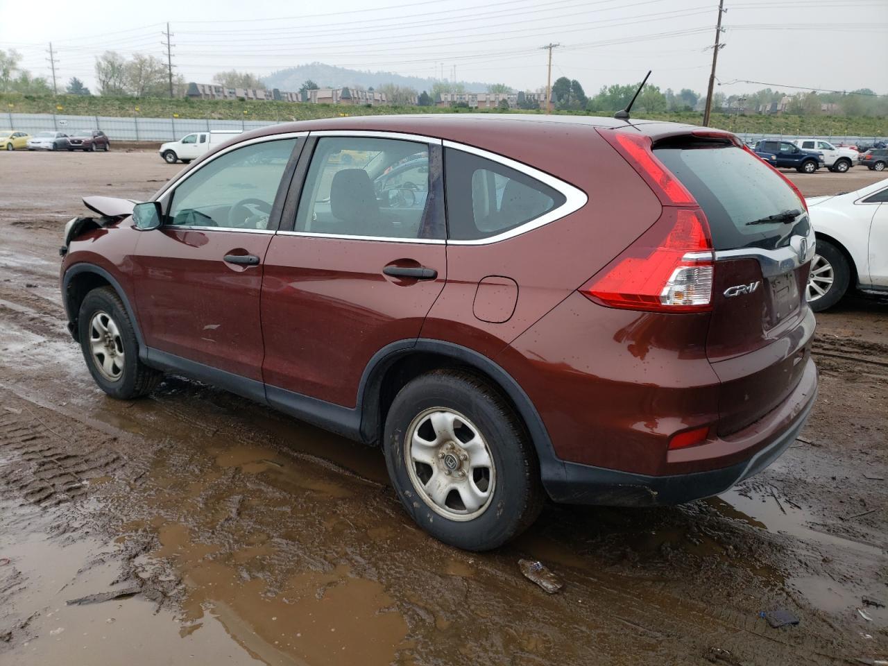 2015 Honda Cr-V Lx - Фото 2