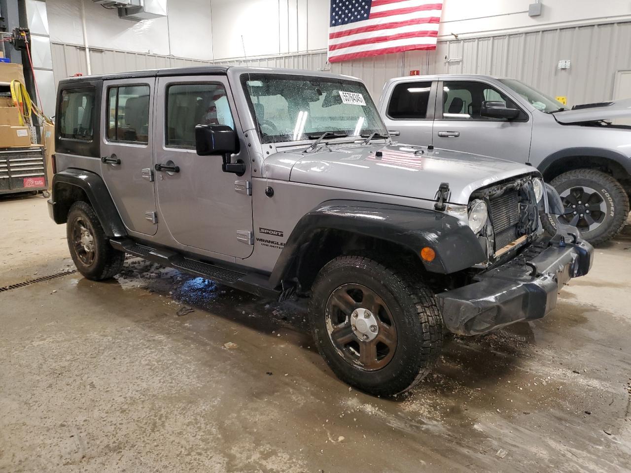 2016 Jeep Wrangler Unlimited Sport - Фото 4