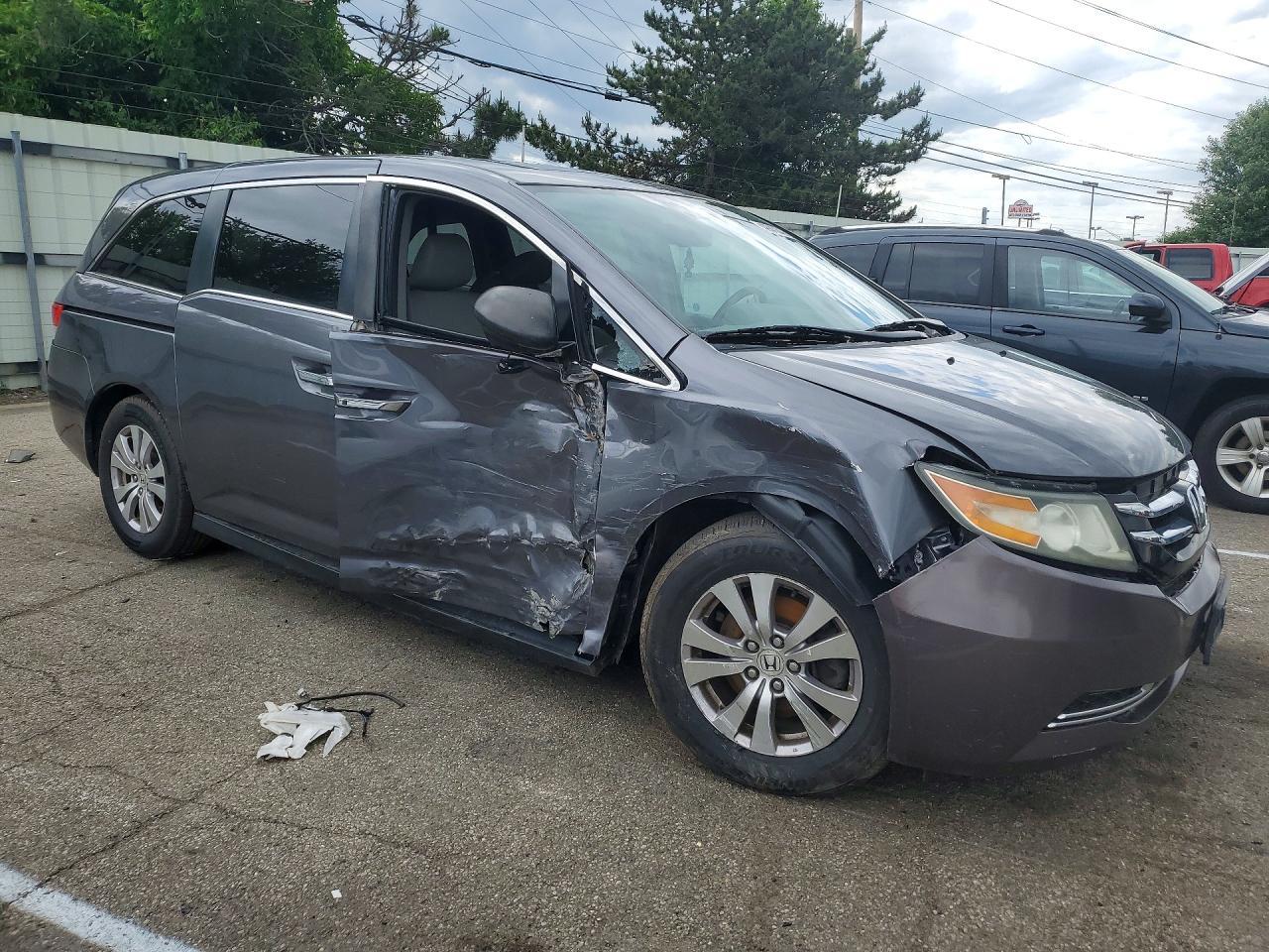 2015 Honda Odyssey Exl - Фото 4