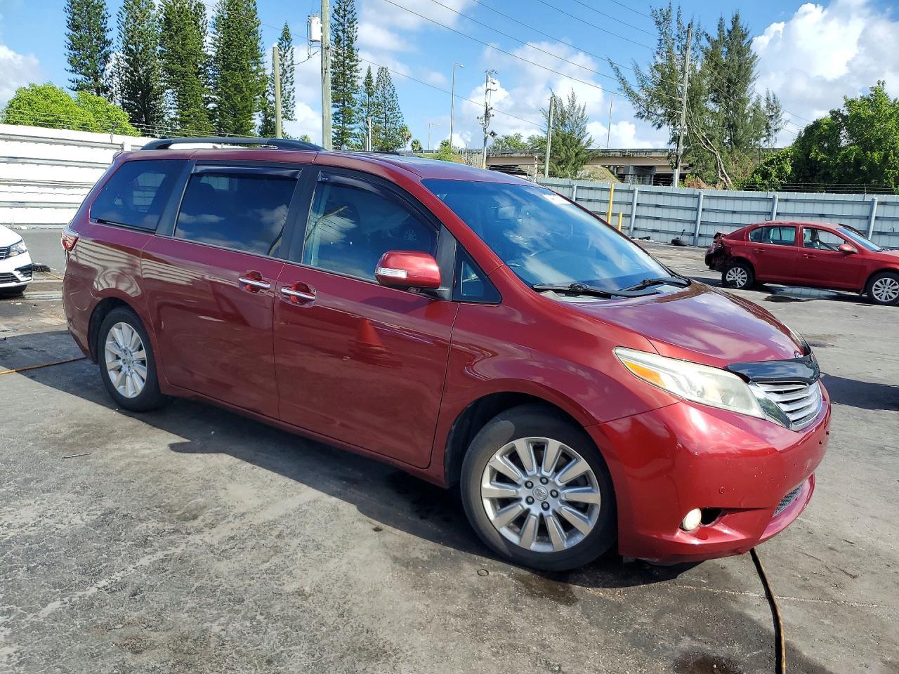 2015 Toyota Sienna Limited 7-Passenger - Фото 4