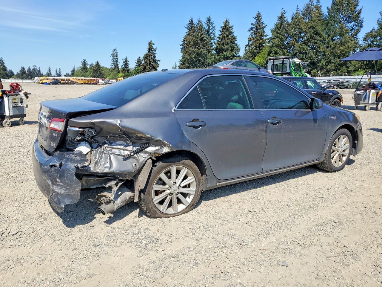 2012 Toyota Camry Hybrid Xle - Фото 3