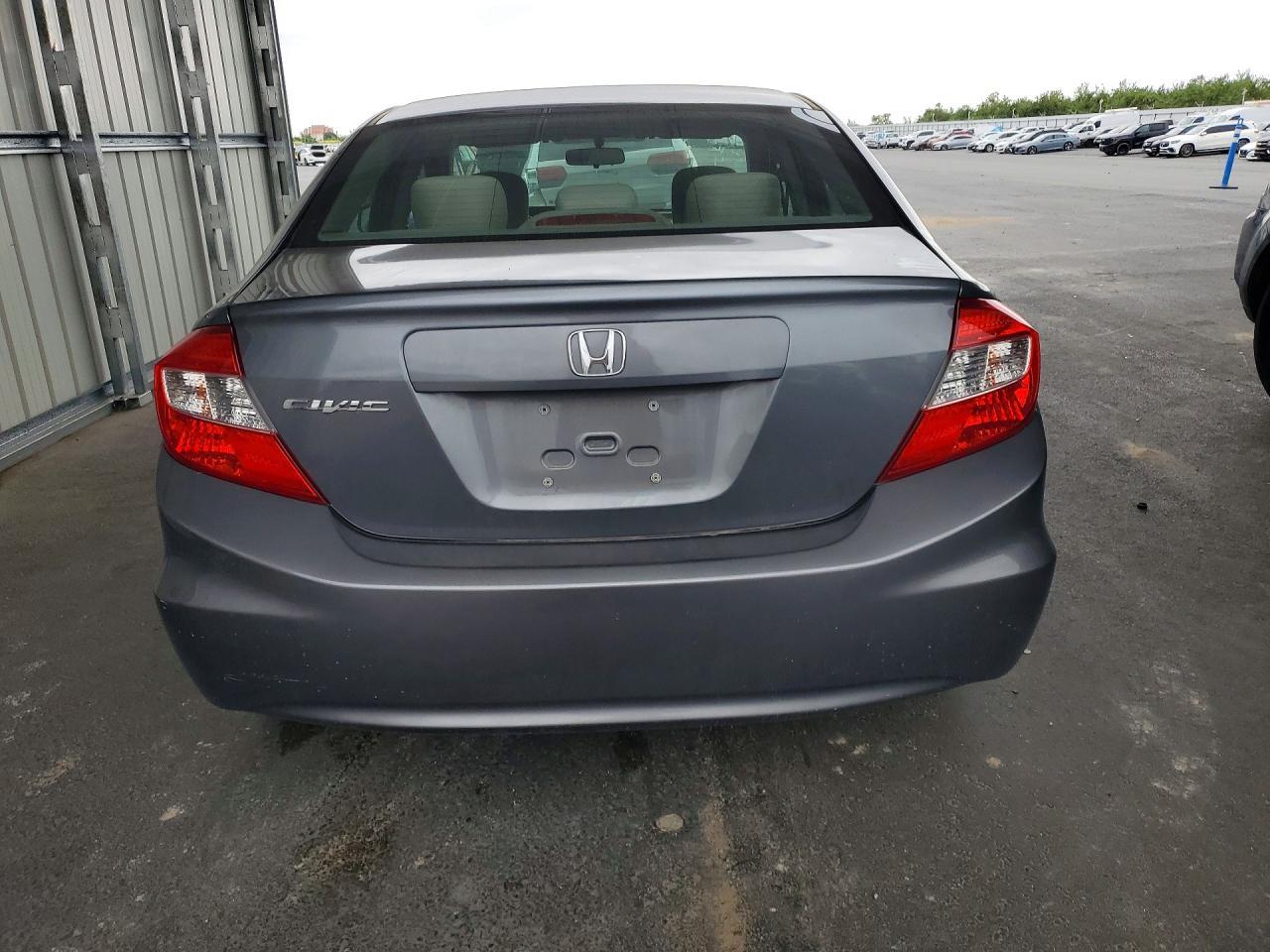 2012 Honda Civic Lx - Фото 6