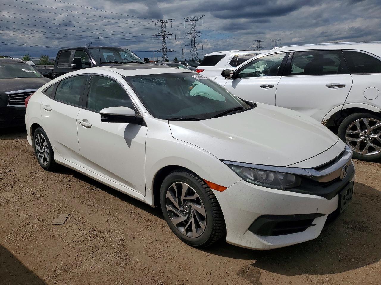 2017 Honda Civic Ex - Image 4