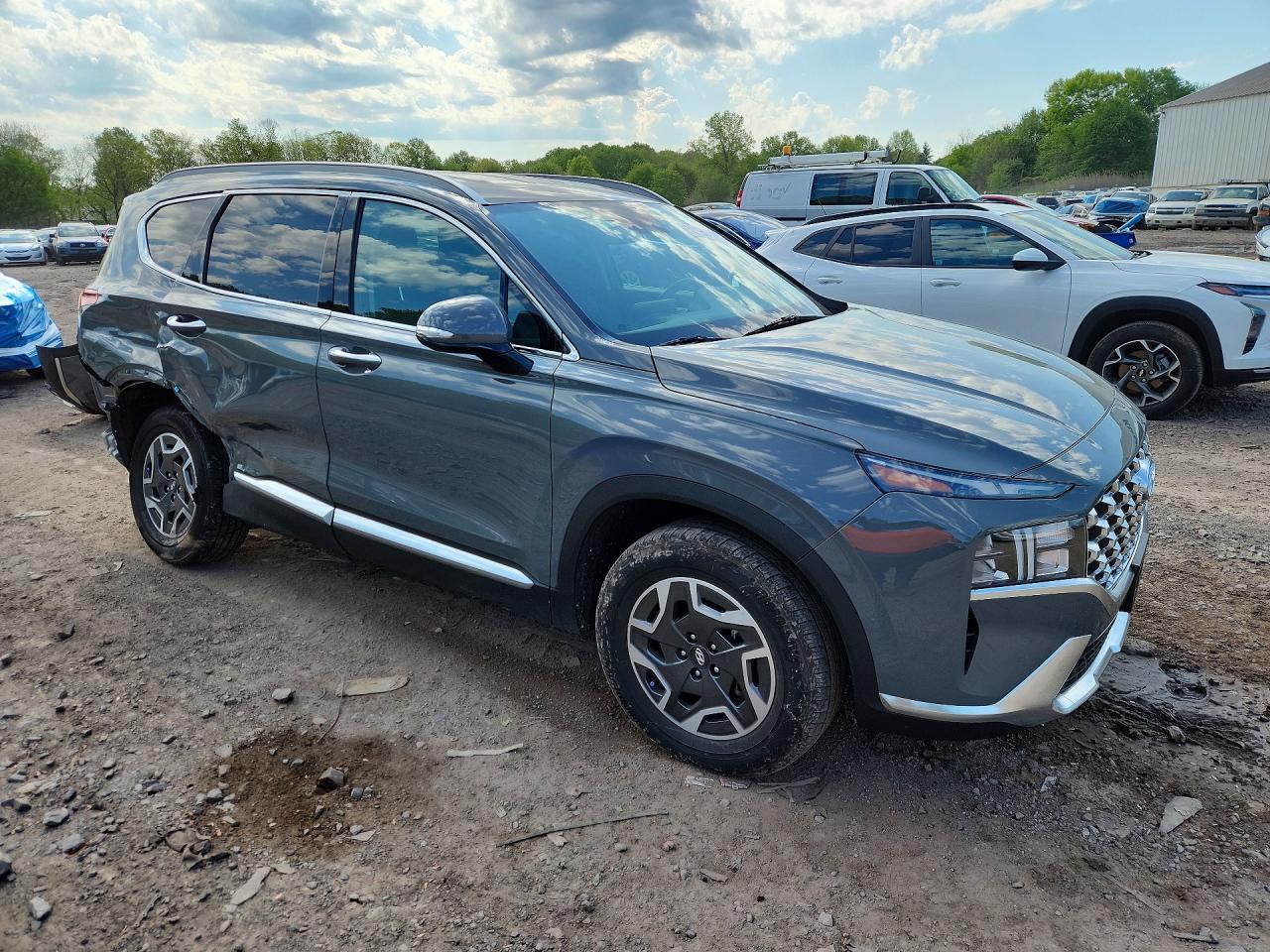 2023 Hyundai Santa Fe Blue - Image 4