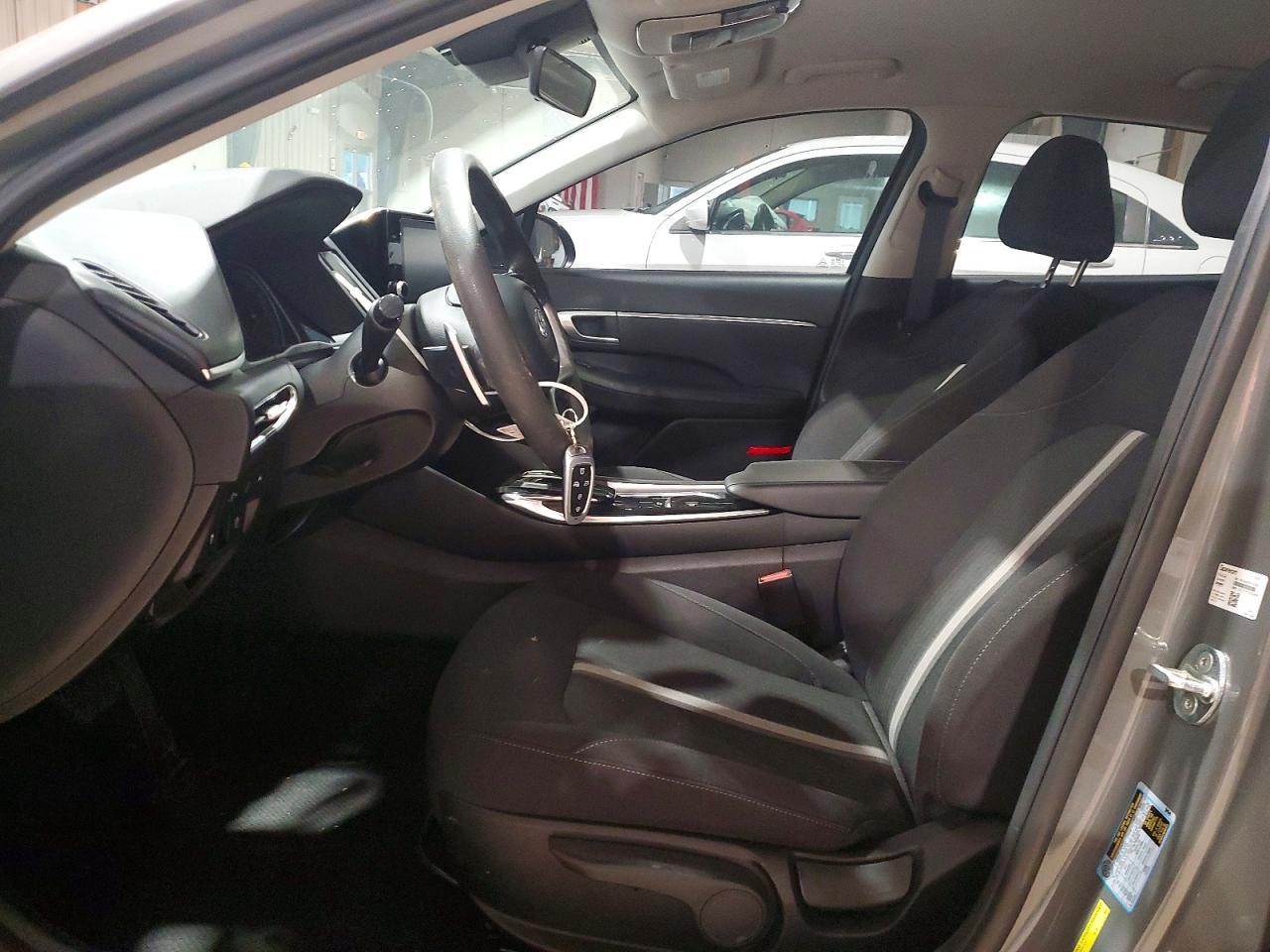 2021 Hyundai Sonata Hybrid Blue - Image 7