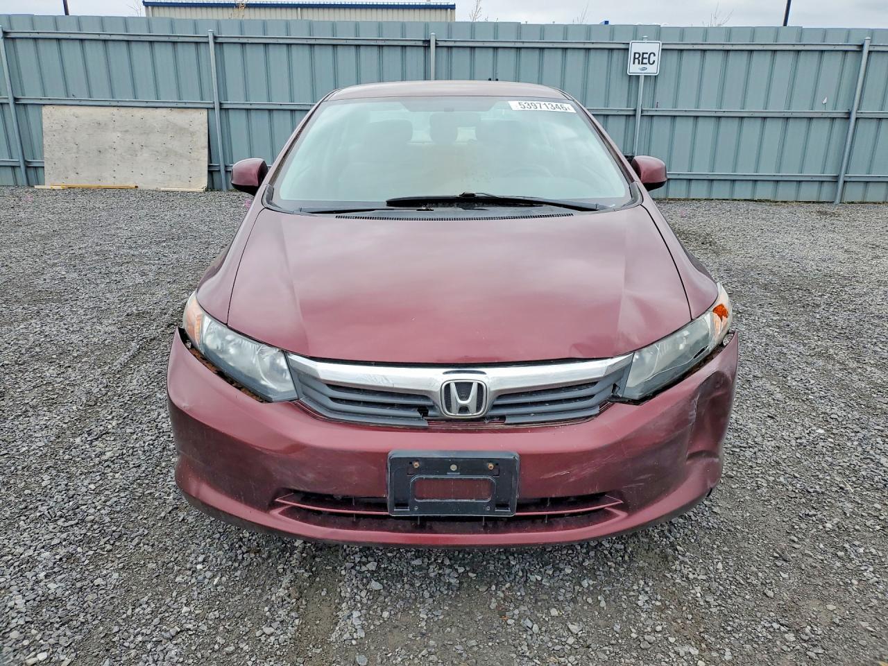 2012 Honda Civic Lx - Фото 5