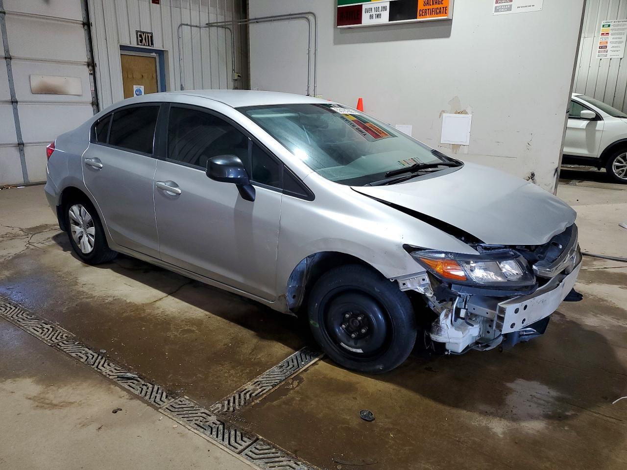 2012 Honda Civic Lx - Фото 4