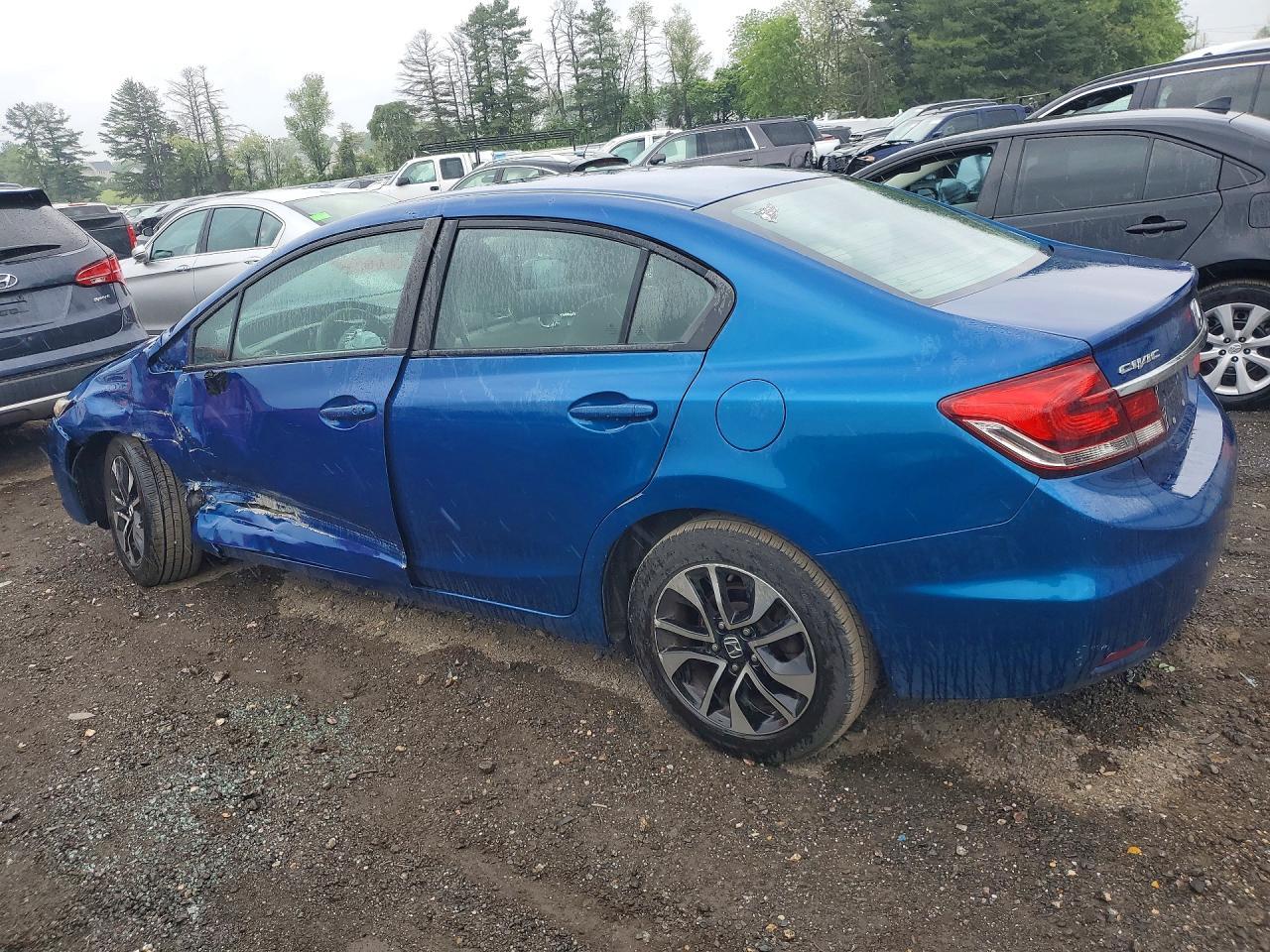 2014 Honda Civic Ex - Фото 2