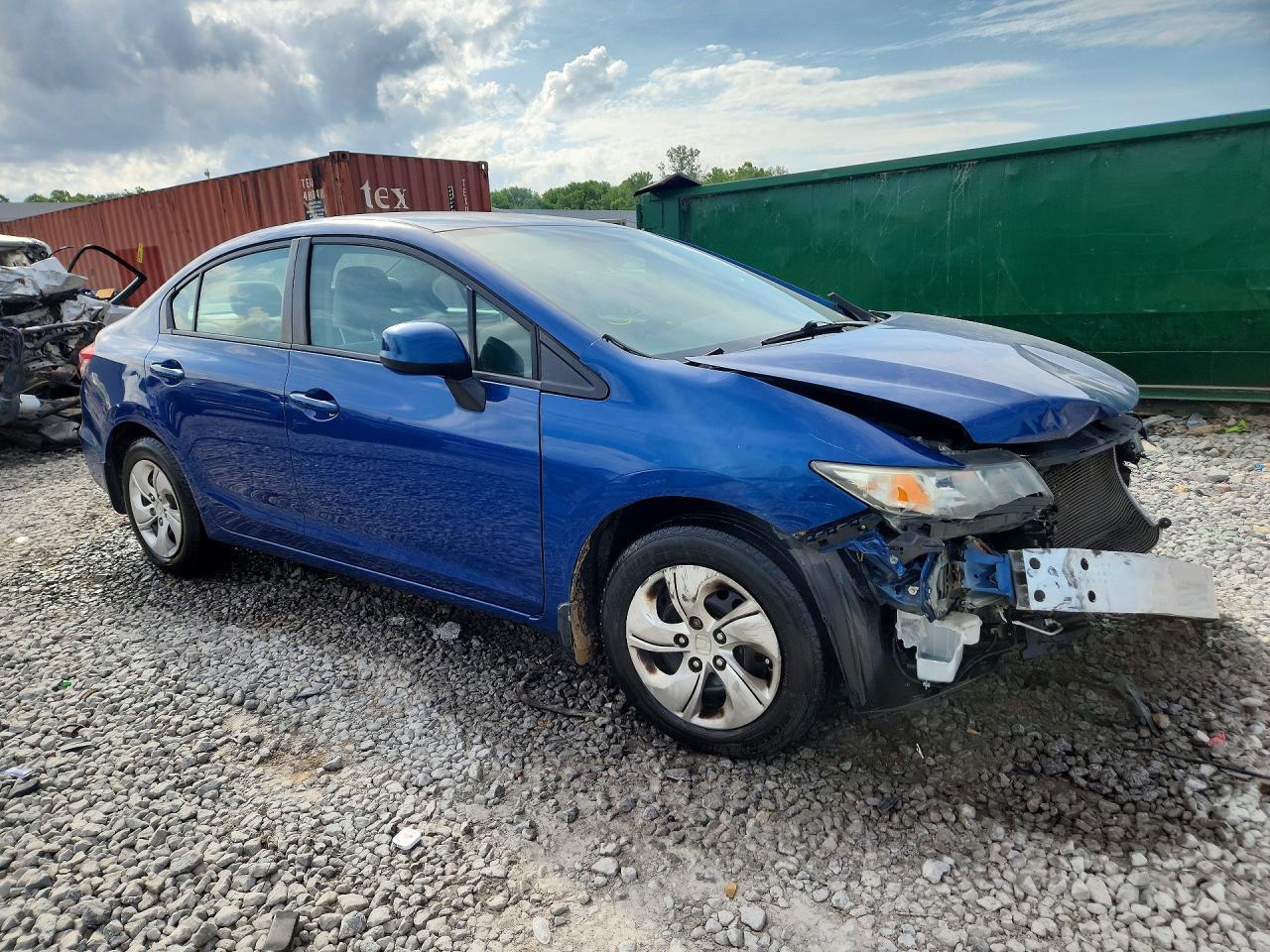 2013 Honda Civic Lx - Фото 4