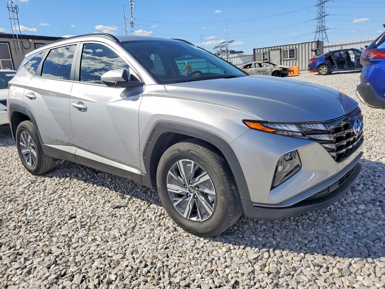 2024 Hyundai Tucson Blue - Фото 4