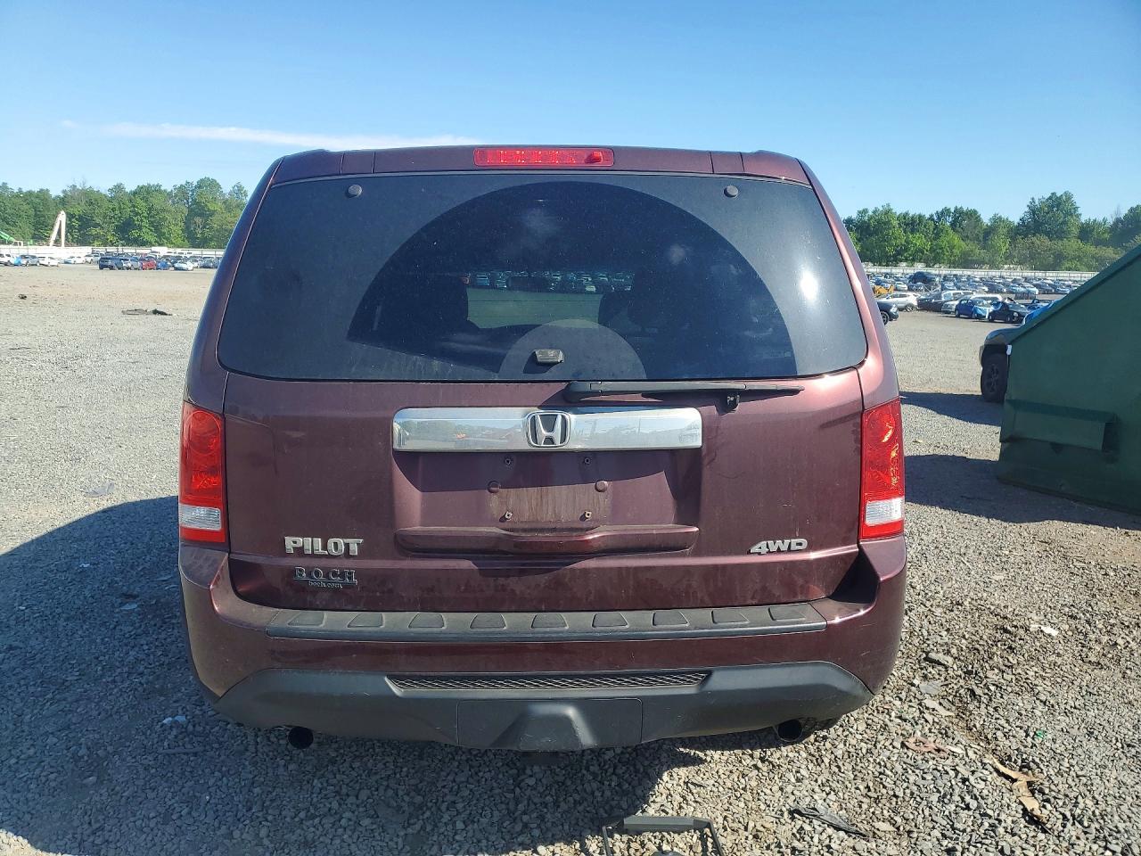2012 Honda Pilot Lx - Фото 6