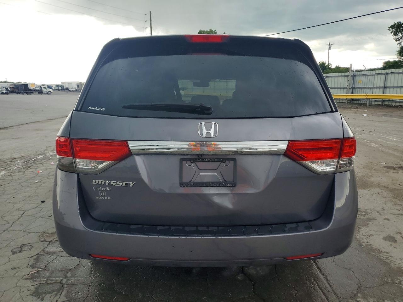 2016 Honda Odyssey Exl - Фото 6