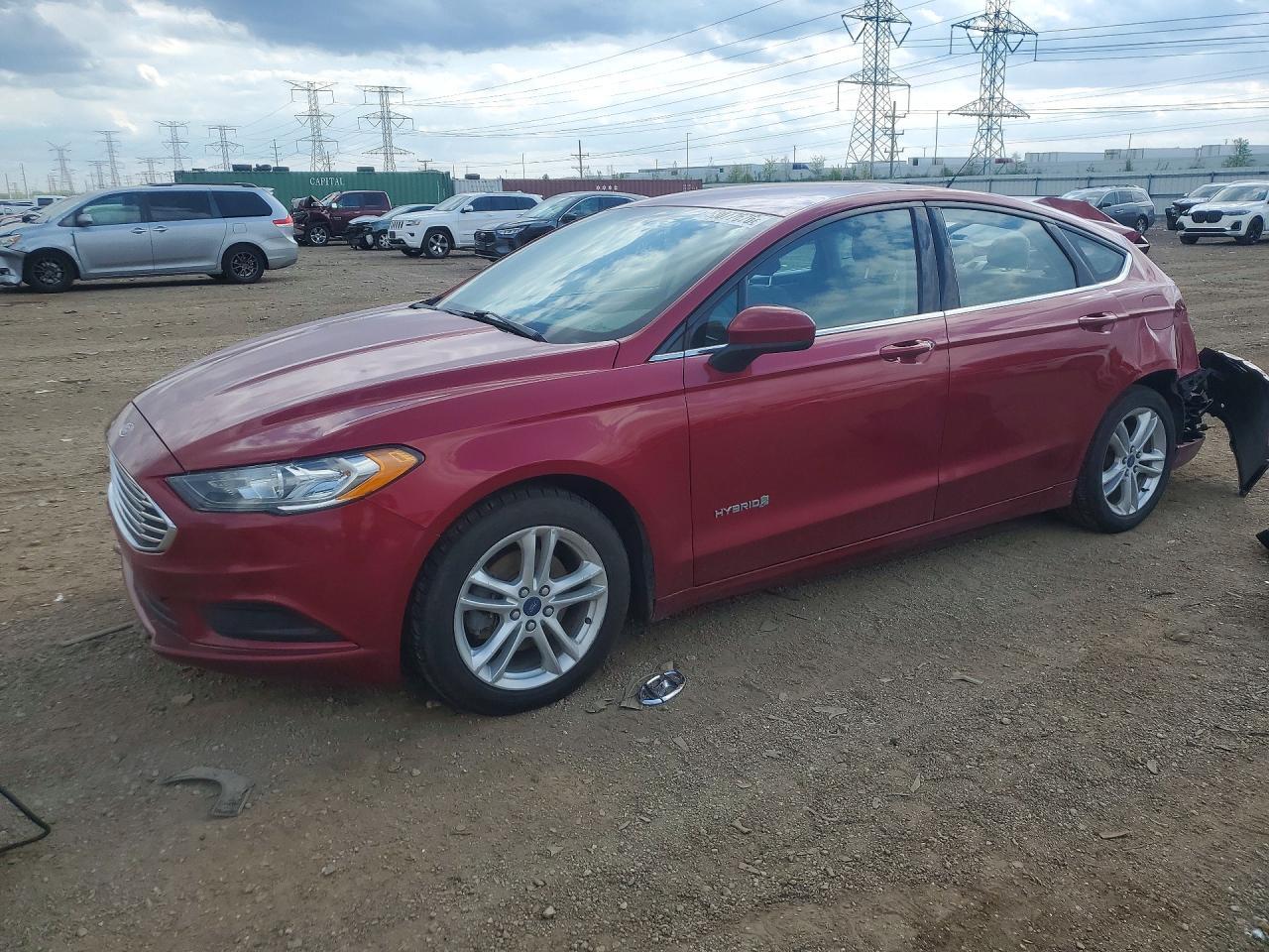 2018 Ford Fusion Se Hybrid