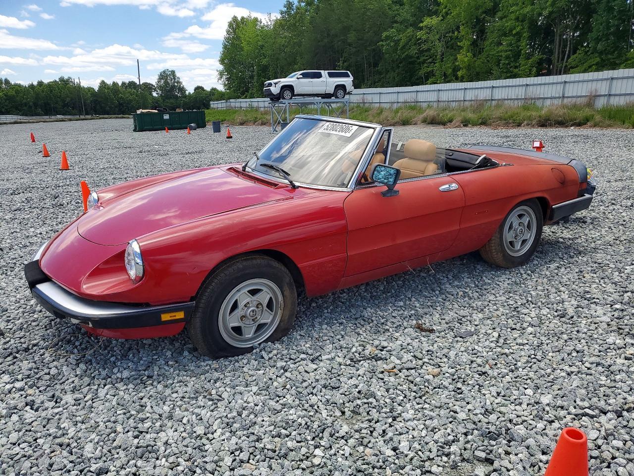 1986 Alfa Romeo Veloce 2000 Spider