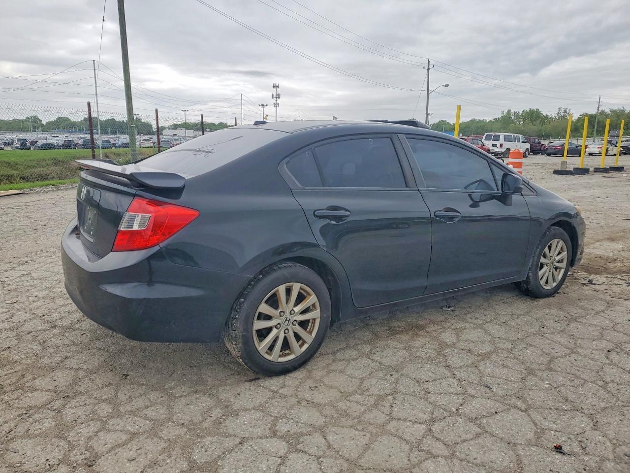 2012 Honda Civic Ex - Фото 3