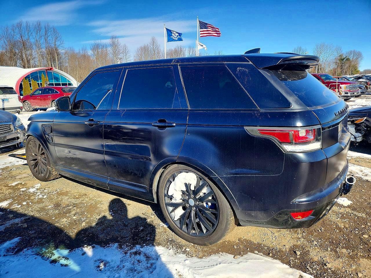 2017 Land Rover Range Rover Sport Svr - Фото 2
