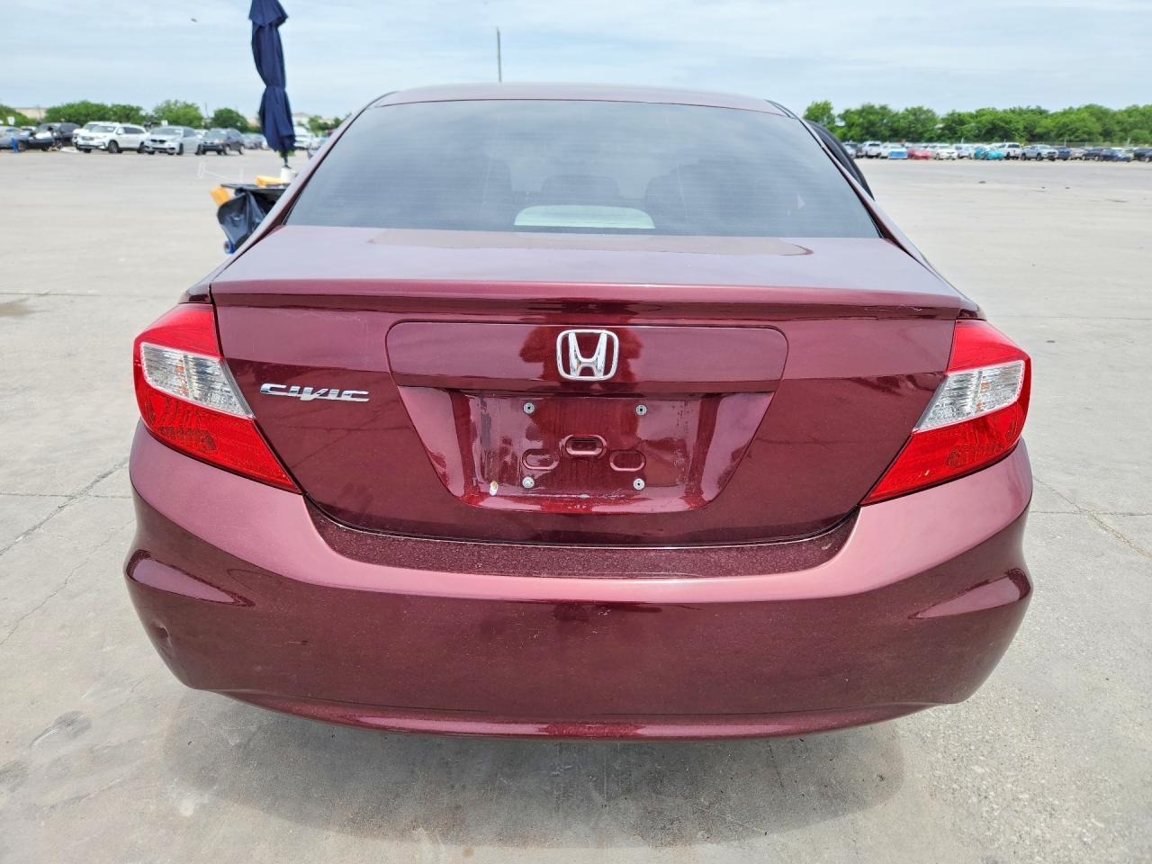 2012 Honda Civic Lx - Фото 6