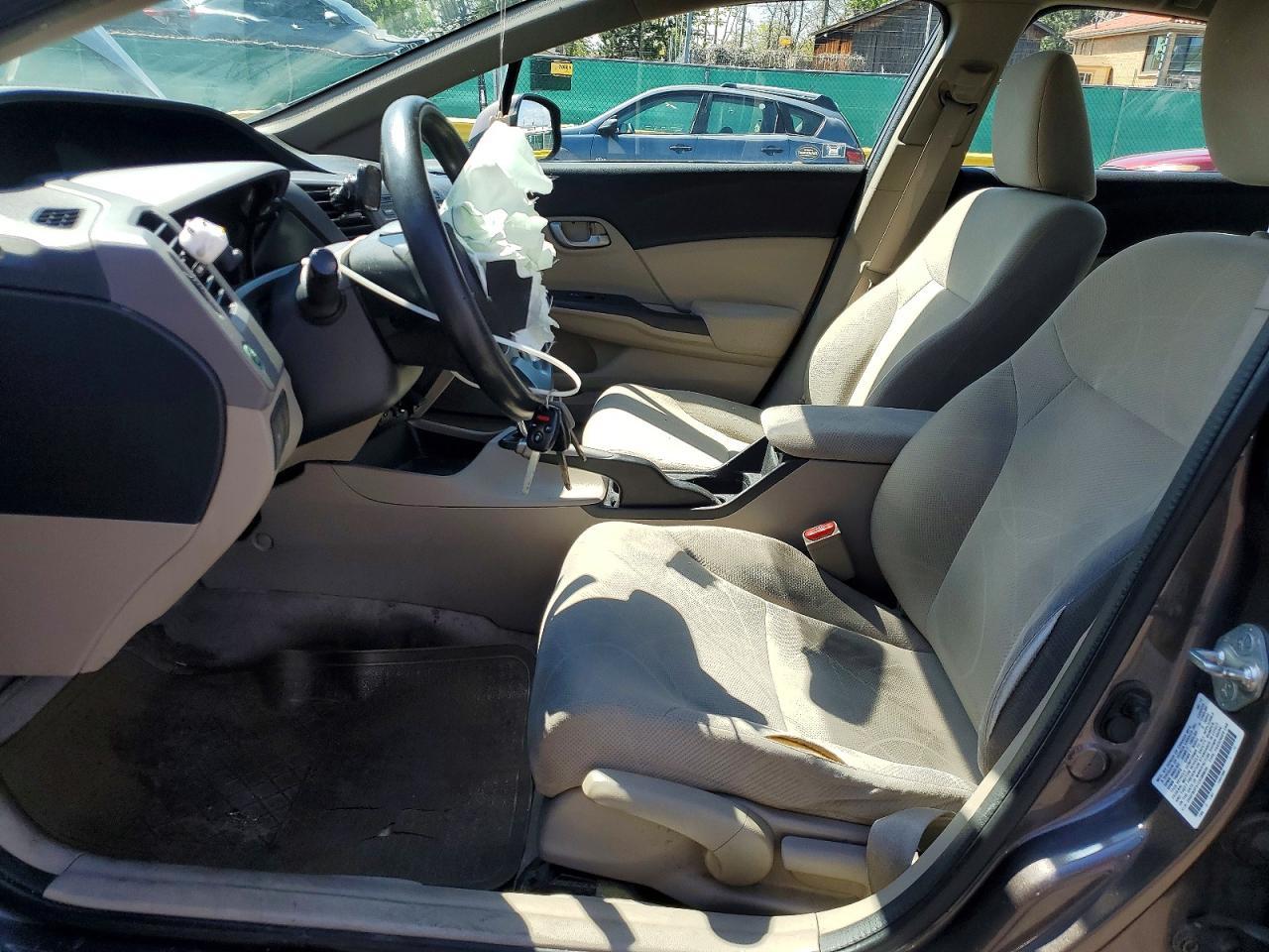 2012 Honda Civic Lx - Фото 7