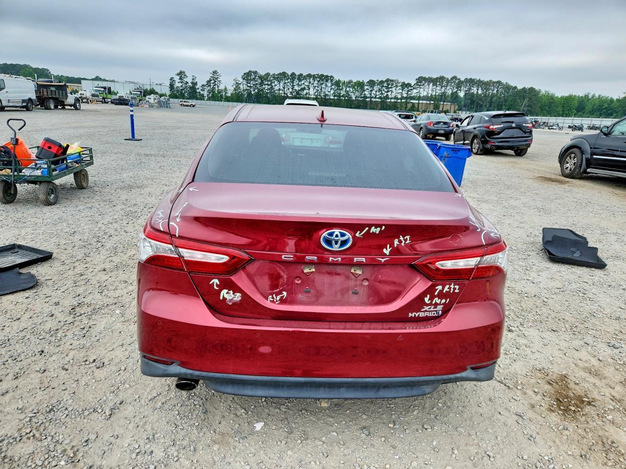 2018 Toyota Camry Hybrid Xle - Фото 6