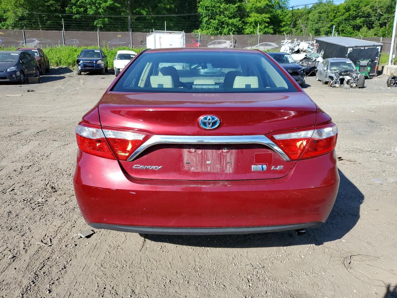 2015 Toyota Camry Hybrid Le - Фото 6