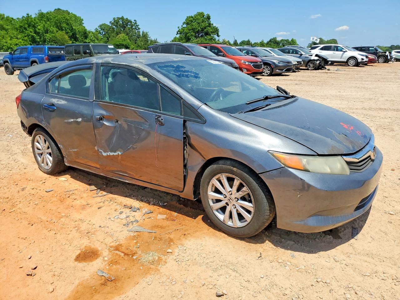 2012 Honda Civic Ex - Фото 4