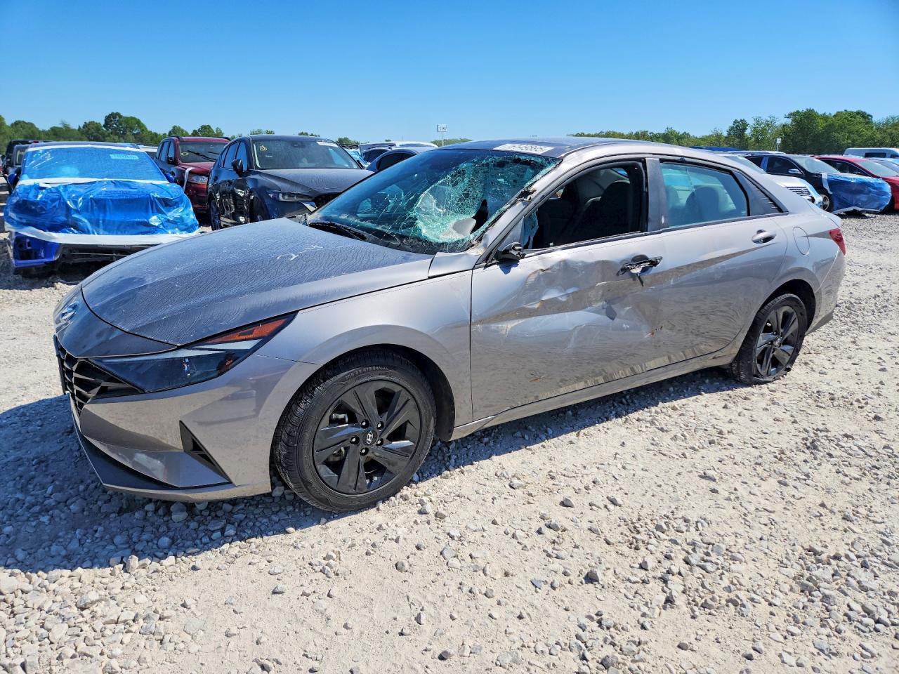 2023 Hyundai Elantra Blue