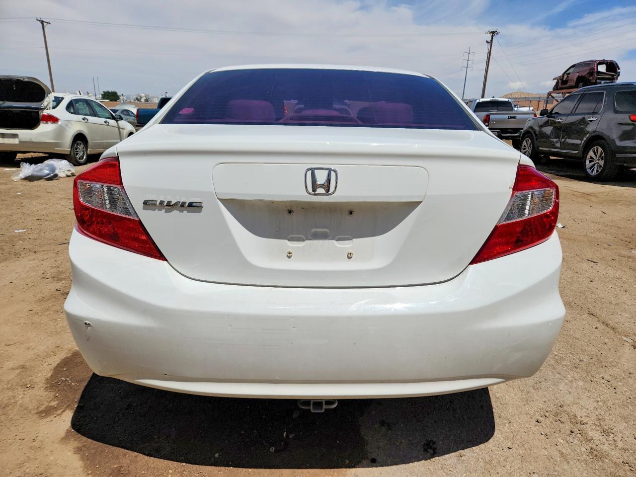 2012 Honda Civic Lx - Фото 6