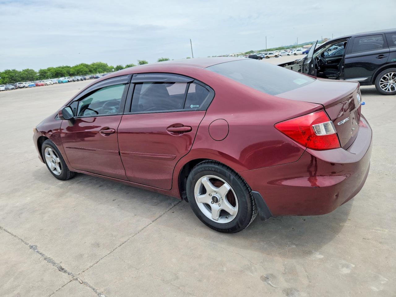 2012 Honda Civic Lx - Фото 2