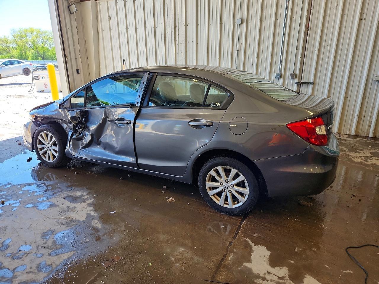 2012 Honda Civic Ex - Фото 2