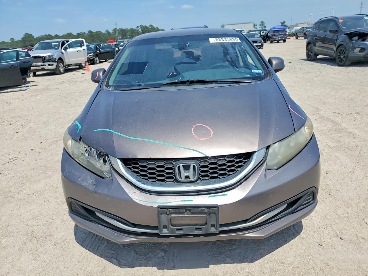2013 Honda Civic Lx - Фото 5