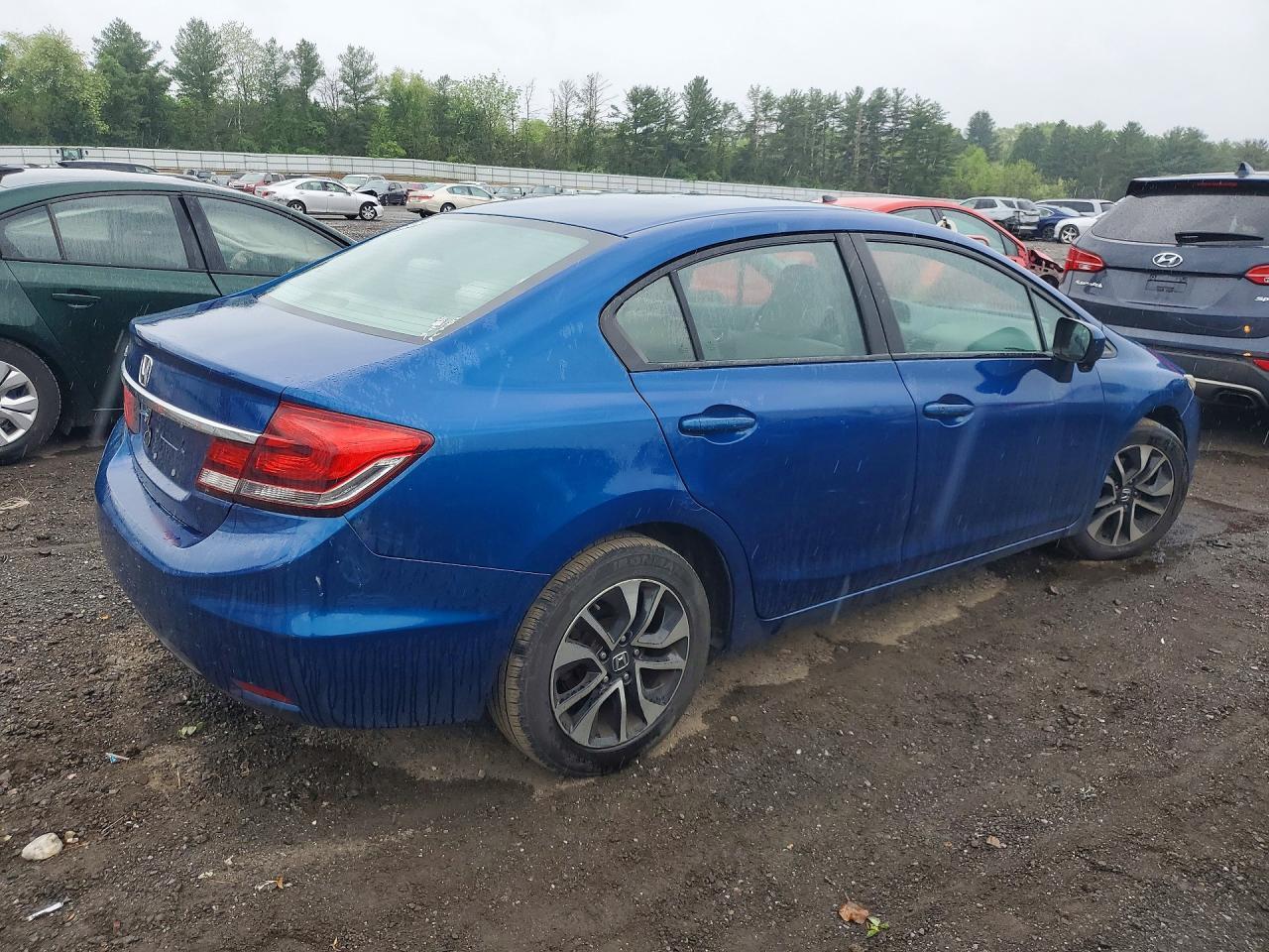 2014 Honda Civic Ex - Фото 3
