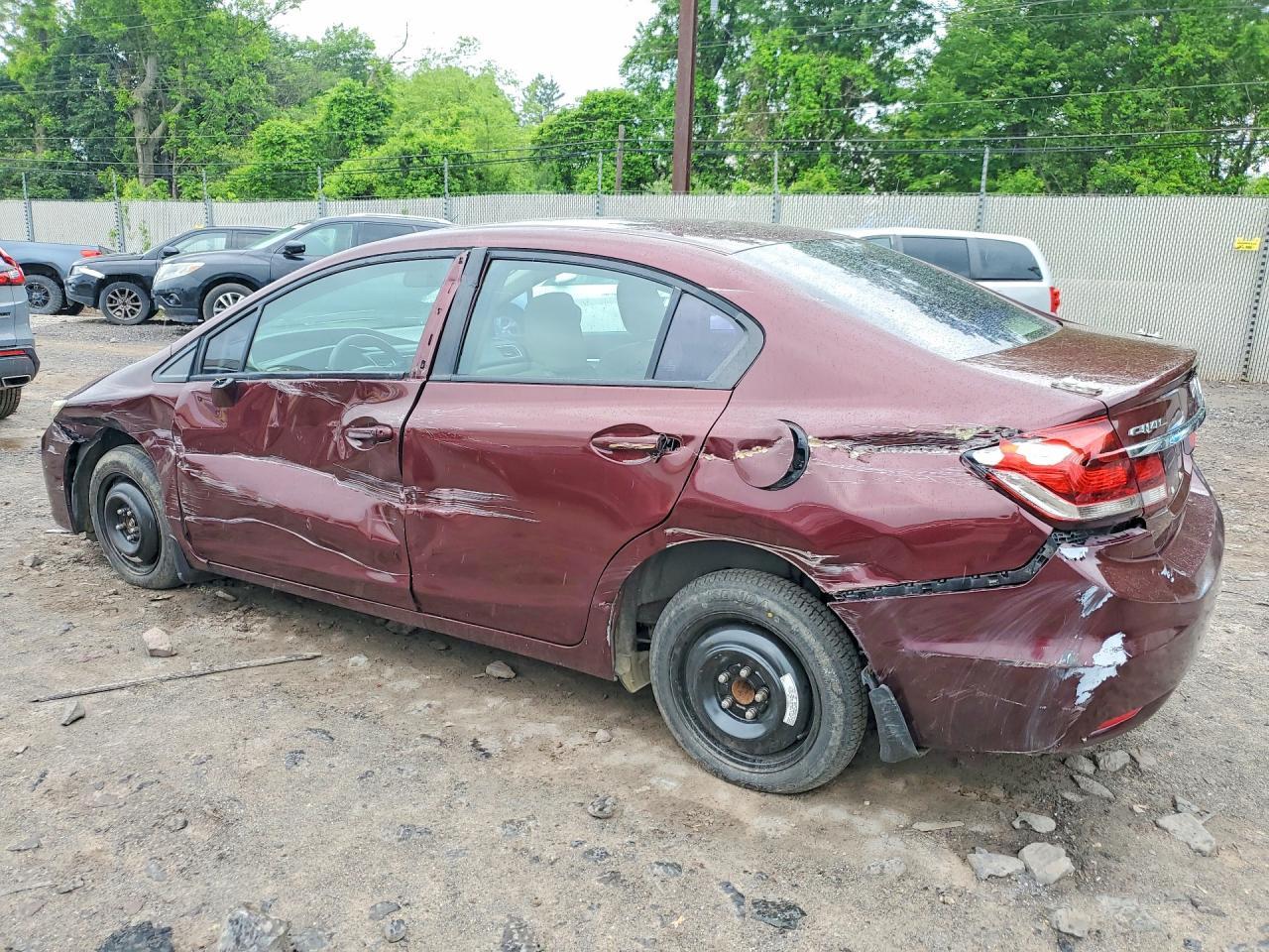 2015 Honda Civic Ex - Фото 2