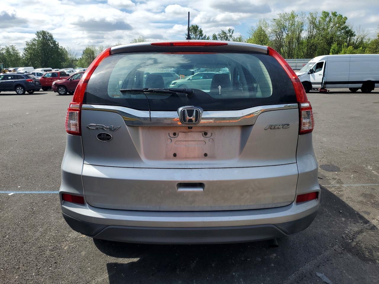 2015 Honda Cr-V Lx - Фото 6