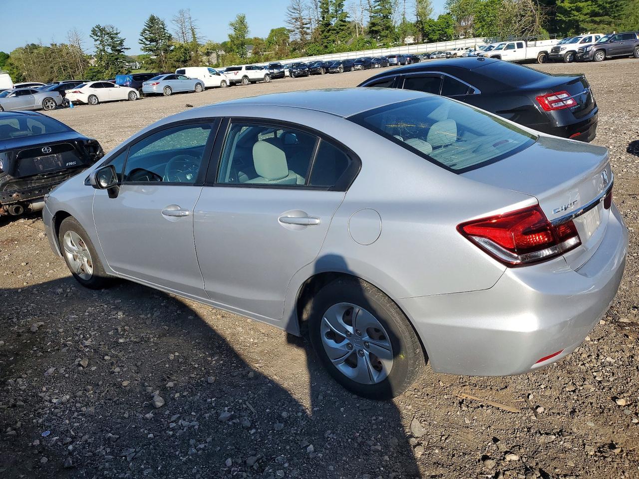 2014 Honda Civic Lx - Фото 2