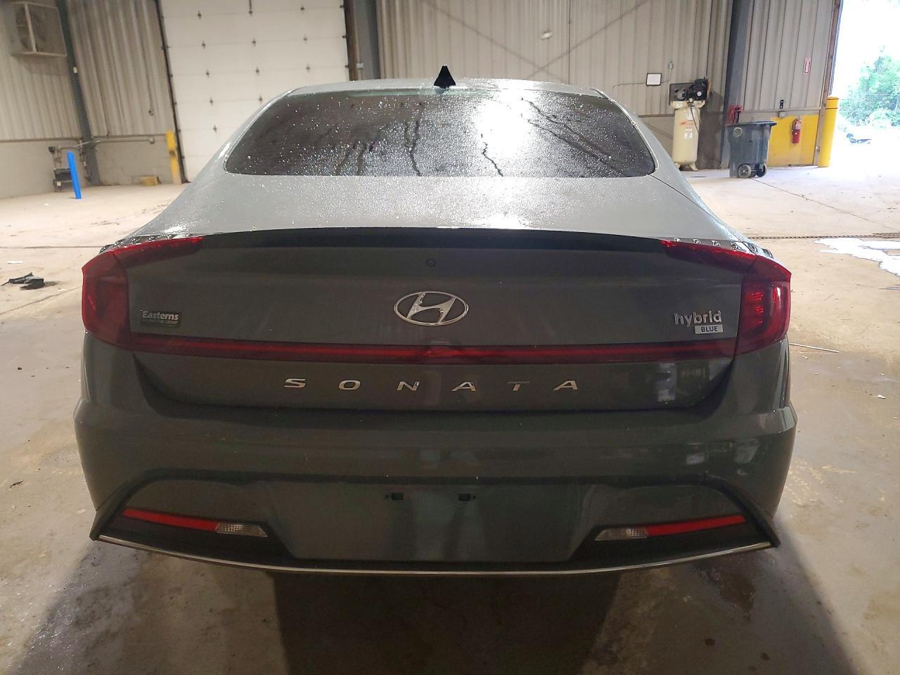 2021 Hyundai Sonata Hybrid Blue - Image 6