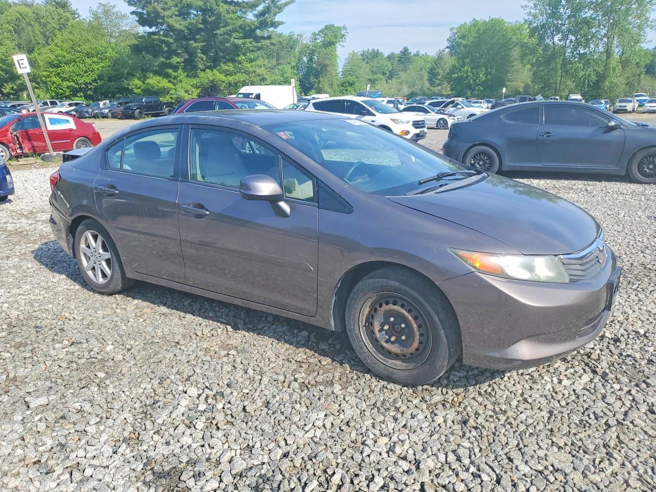 2012 Honda Civic Lx - Фото 4
