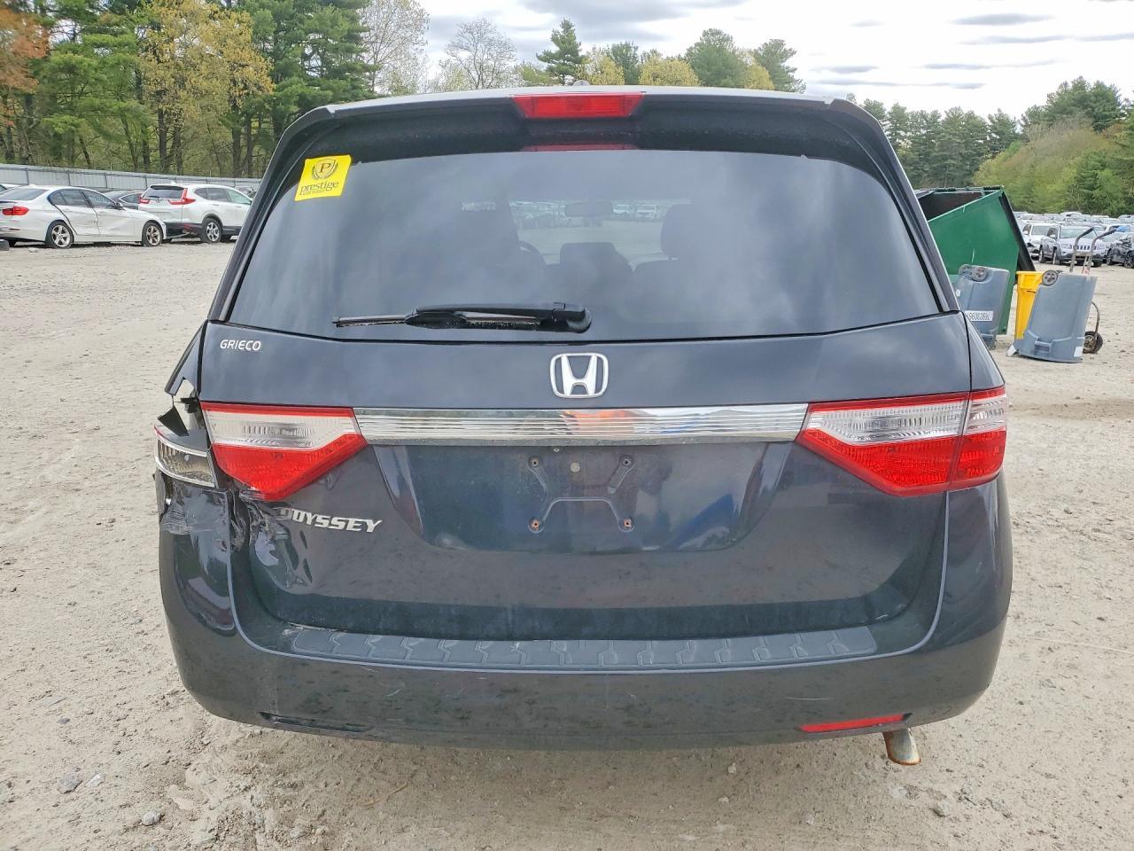 2012 Honda Odyssey Exl - Фото 6