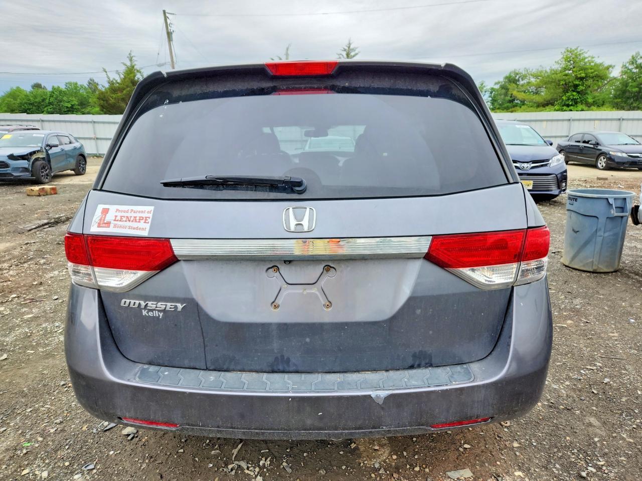 2014 Honda Odyssey Exl - Фото 6