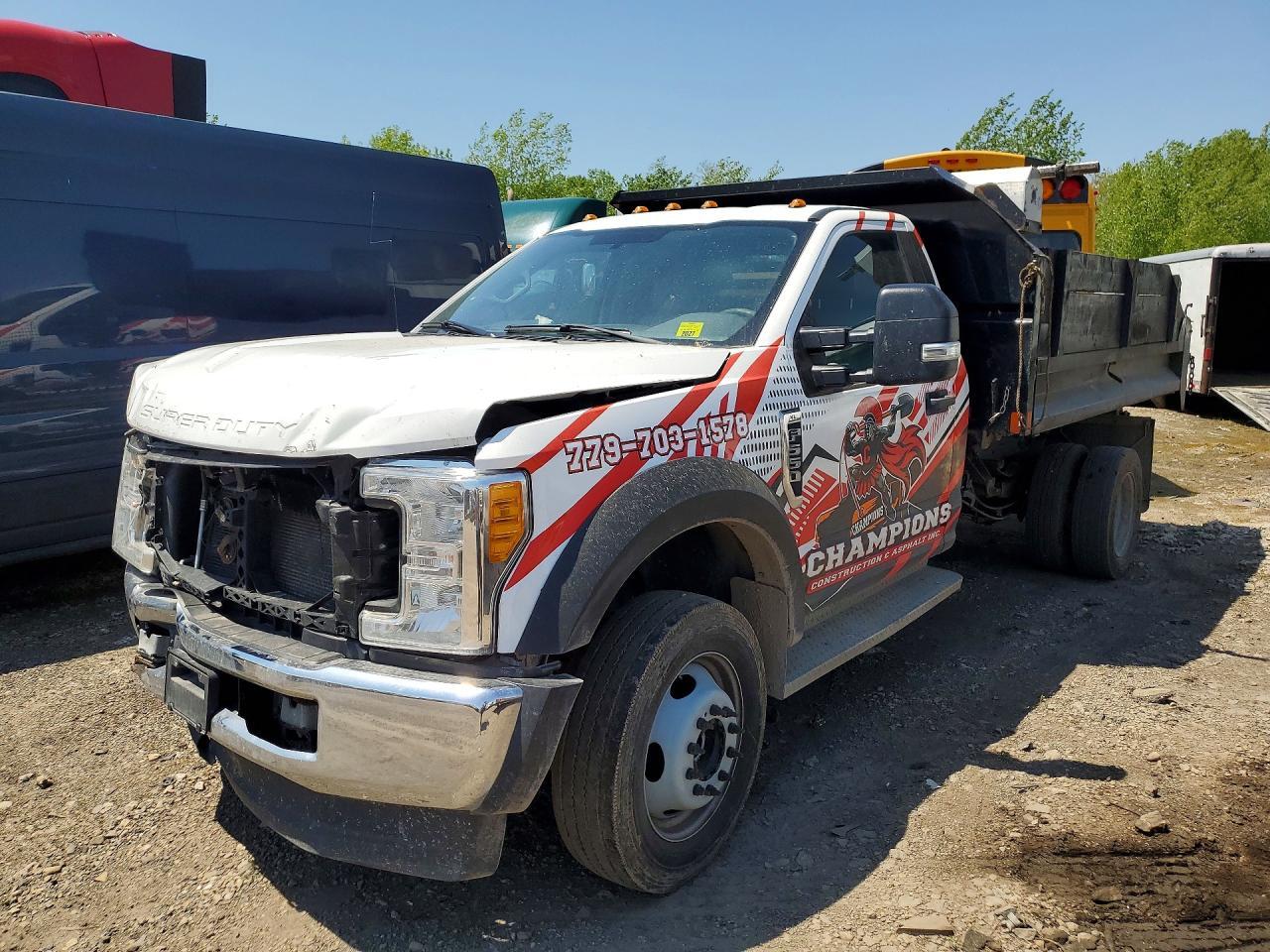 2017 Ford F550 Super Duty Dump Truck