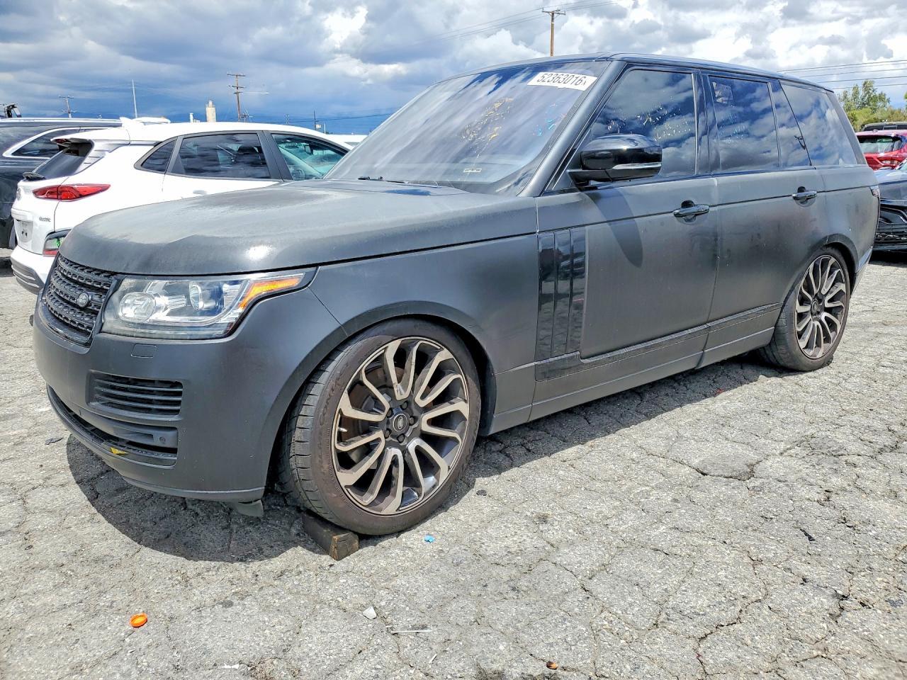 2017 Land Rover Range Rover Hse