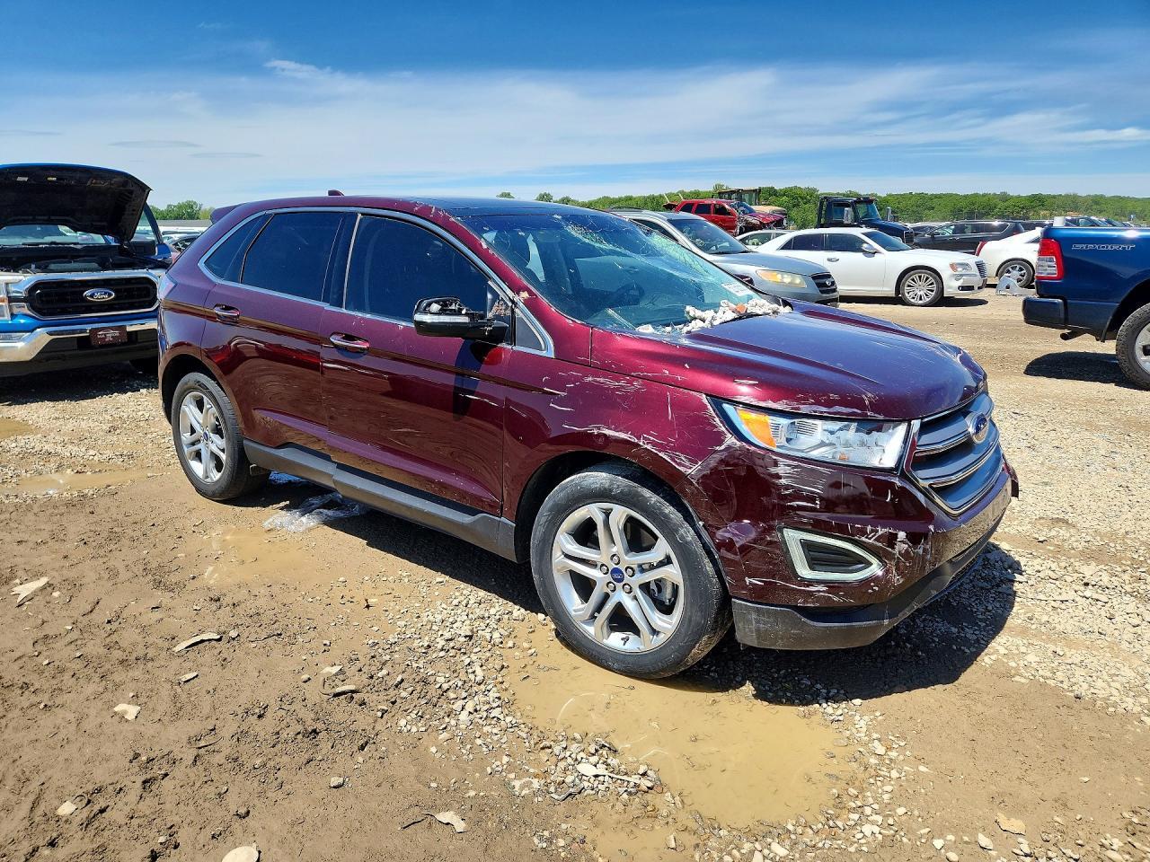 2017 Ford Edge Titanium - Фото 4