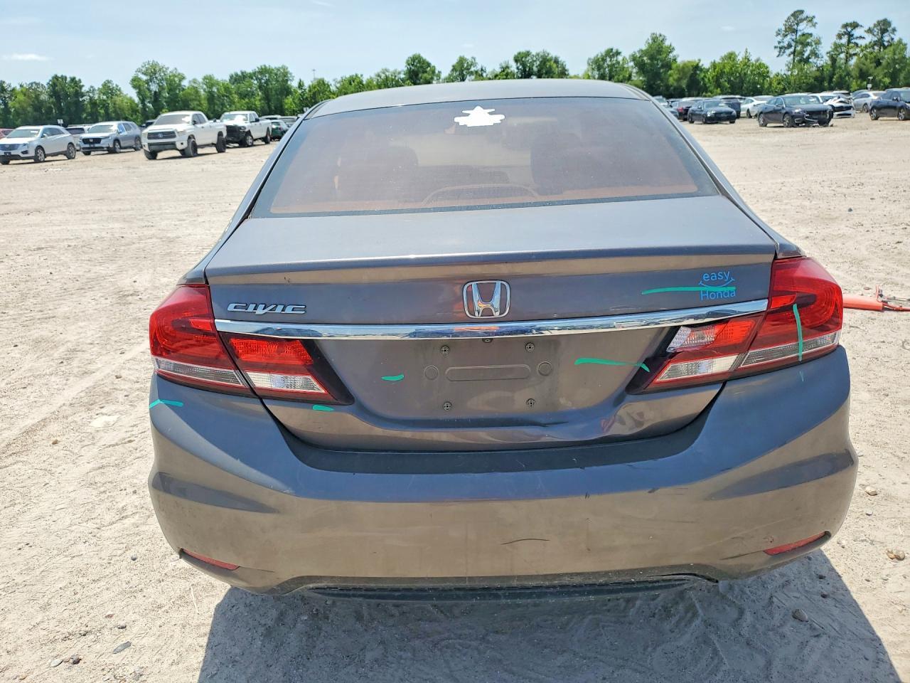 2013 Honda Civic Lx - Фото 6