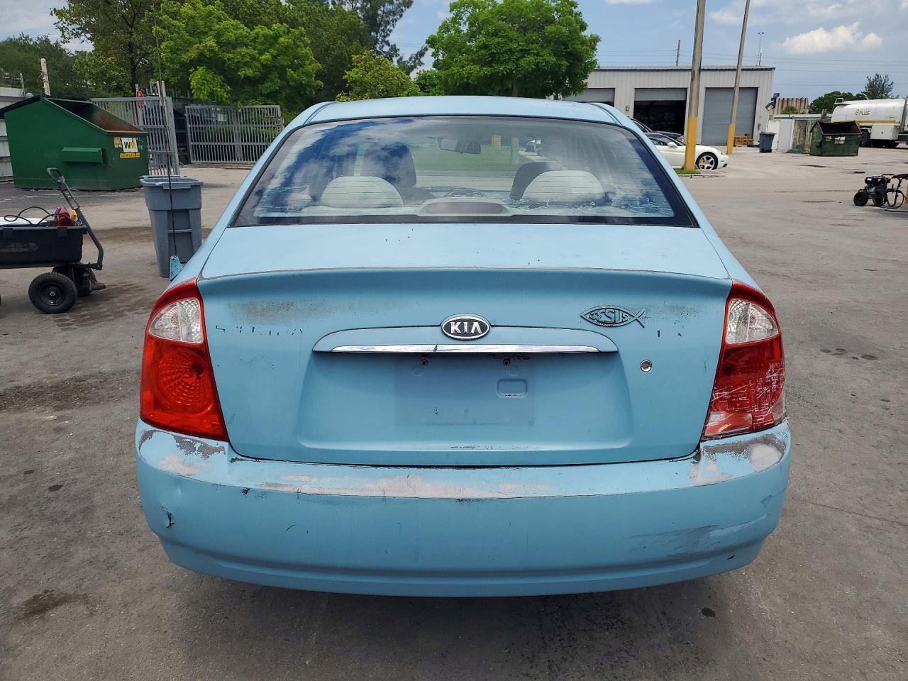 2005 Kia Spectra Lx - Image 6