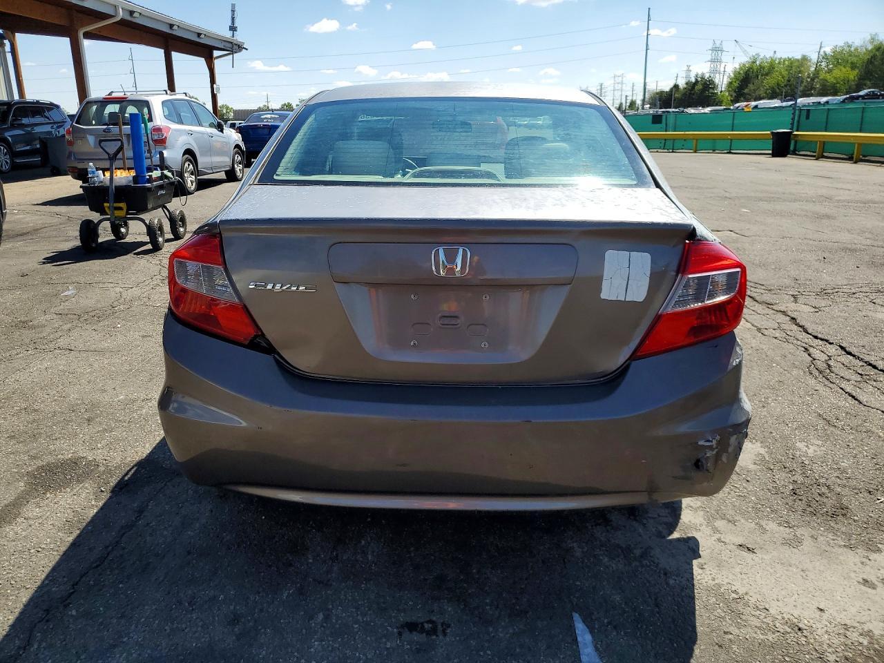 2012 Honda Civic Lx - Фото 6