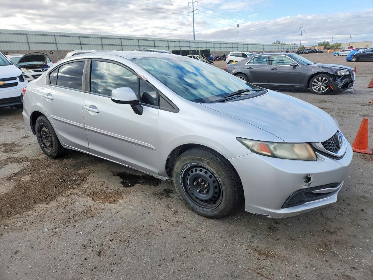 2013 Honda Civic Lx - Фото 4